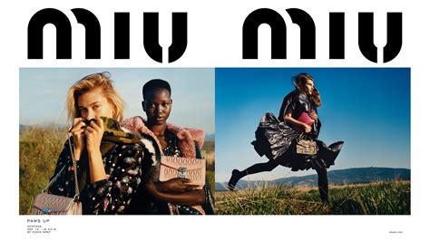 Miu Miu Fall / Winter 2019 Fashion Campaign: The Spirit of 